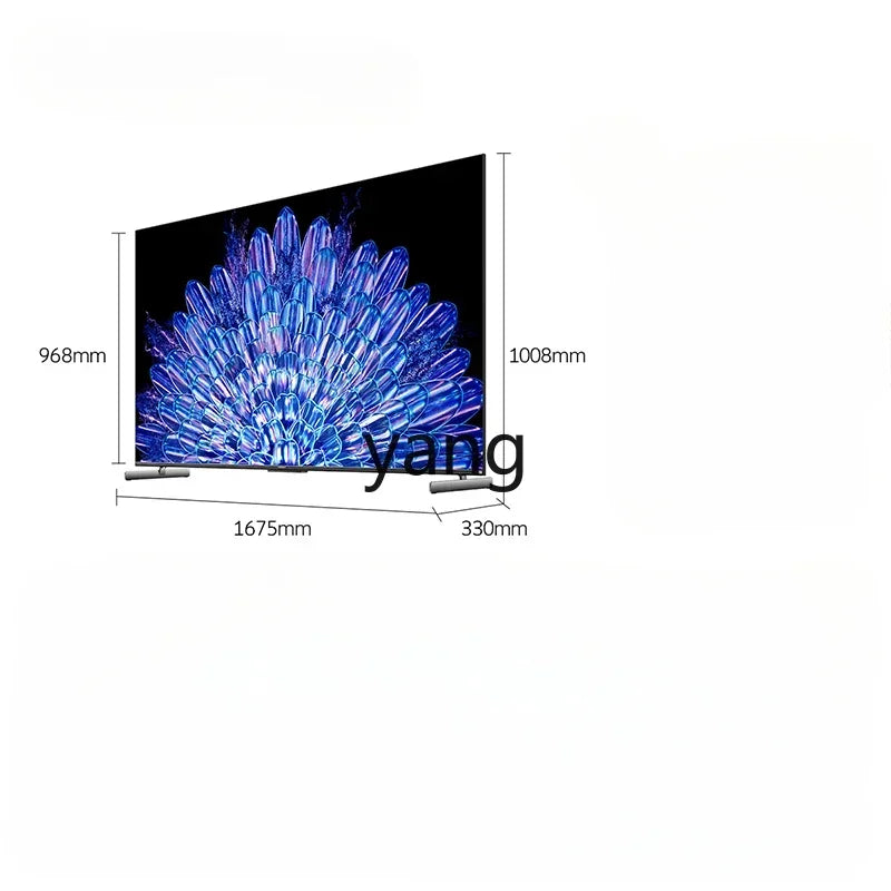 CX  75 inch built-in echo wall home LCD TV