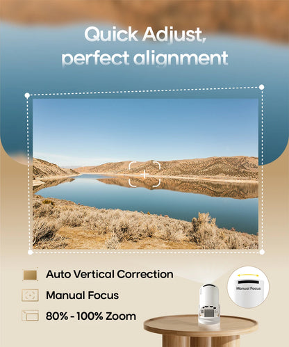 MAGCUBIC Projector HY300 PRO 8K Android 14 Dual Wifi6 290ANSI Allwinner H726 BT5.4 1080P 1280*720P Home Cinema Outdoor Projetor