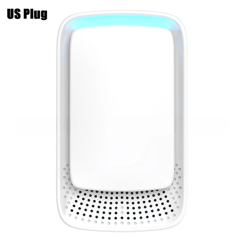 Negative Ion Mini Air Purifier Whisper Quiet Operation Plug In Air Cleaner Fresher For Pet Kitchen Smokers Toilet Bathroom