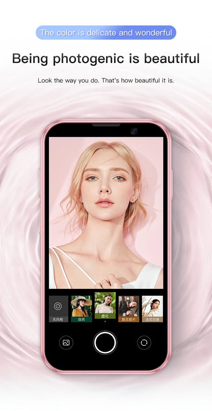SOYES XS18 Pro 3.0" Mini Smartphone 2GB RAM 16GB ROM Facial Recognition Android9.0 Dual SIM Standby 1000mAh 3G Network Phone