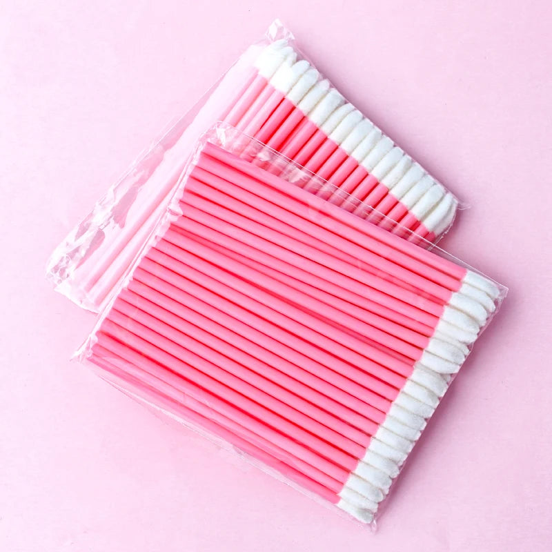Makeup Brushes 5/50/100 Pcs Black Lip Brushes Applicator Eyelash Brushes Gloss Lipstick Wands Cosmetic Professional Make Up Tool