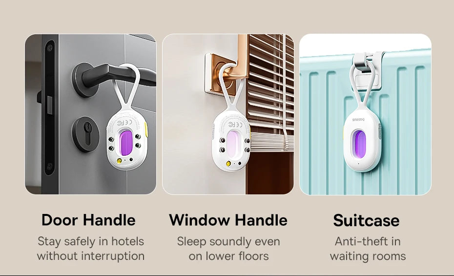 【New】Baseus Camera Detector Intelligent Hidden Camera Signal Gadget Security Alarm Anti Spy Candid Peeping Protection Detector