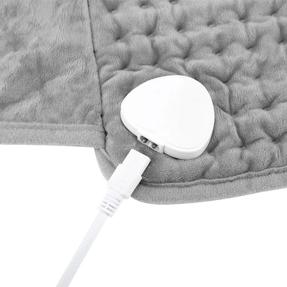 2 In 1 Electric Heating Pad Warming Waist Belt  Abdomen Shoulder Back Pain Relief Hot Compress Physiotherapy Thermal Blanket