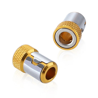 Clearance_Magnetic Ring Cross Phillips Screwdriver Bit Holder 6.35mm 1/4 Universal Alloy Anti-corrosion Strong Magnetizer Power