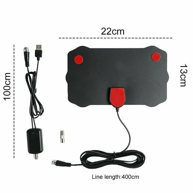 2025 New 4K Indoor Digital TV Antenna 4k HD HDTV Antena DVB-T/T2 DVBT2 Cable TV Antena 500Miles UHF VHF DTV Antennas Tv Aerial