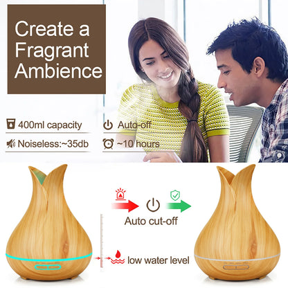 Tuya WiFi Smart Humidifier Essential Oil Diffuser Aromatherapy Ultrasonic Air Humidifiers Aroma Diffuser Work With Google Home