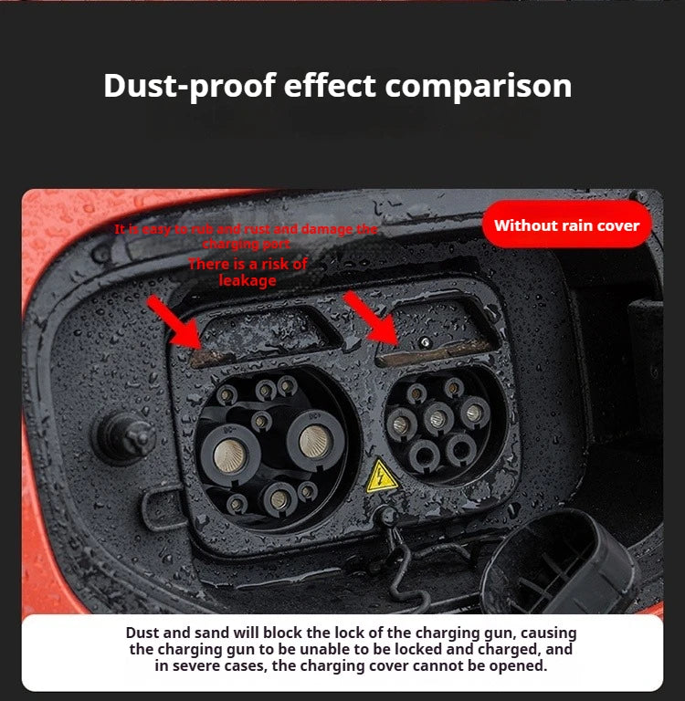 Charging Gun Rain Cover for BYD Sealion 05DM 05EV  Sealion 06 07DMI 07EV New Energy Car Charging Port Waterproof Protector Cover