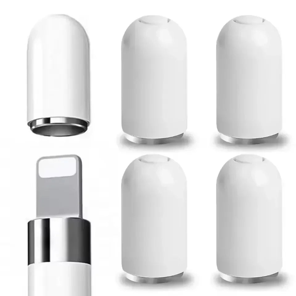 5/1PCS Magnetic Pencil Caps for Apple Pencil 1 Stylus Protector Cover Replacement Magnet Tablet Pen Cap for Apple Pencil Pen Cap
