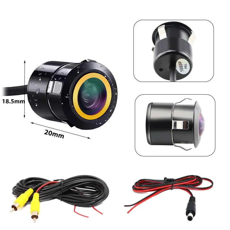 AHD 1080P Car Front Rear View Reversing Camera 170° Fisheye Lens Full HD Night Vision CVBS Vehicle Backup Camera