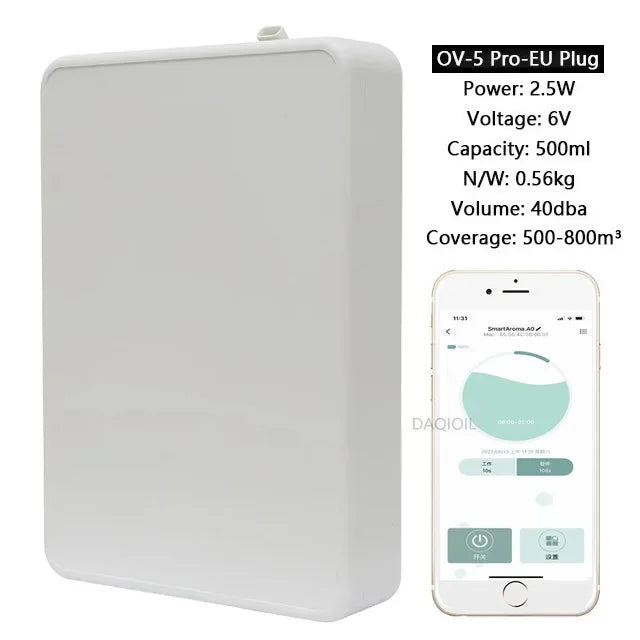 Professional Aroma Diffuser Machine Electric Smell for Home Bluetooth Room Fragrance Diffuser Hotel Electric Smell Distributor