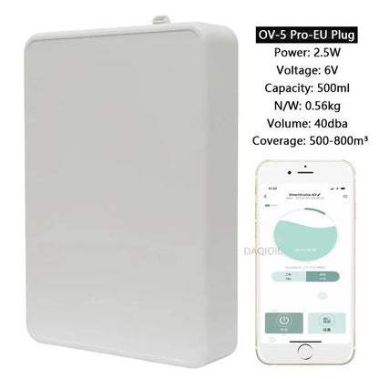 Professional Aroma Diffuser Machine Electric Smell for Home Bluetooth Room Fragrance Diffuser Hotel Electric Smell Distributor
