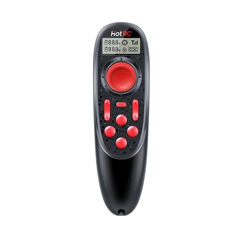 HOTRC Hot rc DS-600 DS600 6CH 2.4GHz FHSS Radio System Transmitter Remote Controller DS600 PWM 6CH Receiver For Model Boat Toy