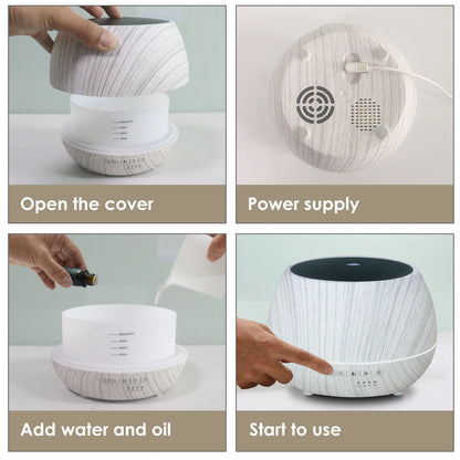 Tuya WiFi Smart Humidifier Essential Oil Diffuser Aromatherapy Ultrasonic Air Humidifiers Aroma Diffuser Work With Google Home