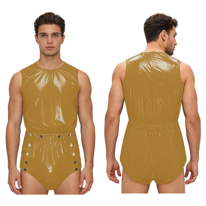 Men Women Waterproof Bodysuit Washable Leak-proof Diaper Cover Swimwear Clubwear Elderly Alzheimer Bedridden Adaptive Clothing