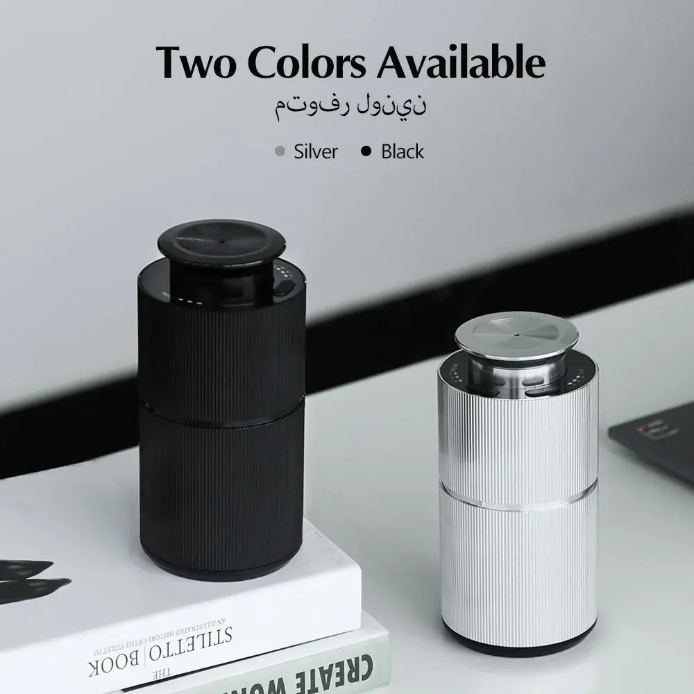 Namste Car Aroma Diffuser USB Charging Aluminium Alloys Material Aromatic Oil Diffuser Air Freshener Device For Home Office