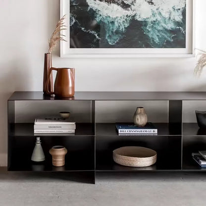 Custom TV Cabinet  Minimalist Modern Metal Legs Glam Tv Stand Simple Industrial Mueble Para Televisor Room Furniture