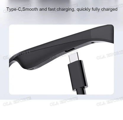 New Camera Control Smart Glasses 2025 Music Sunglasses Headphones Wireless Bluetooth Call Headset HIFI Audio glasses For Android