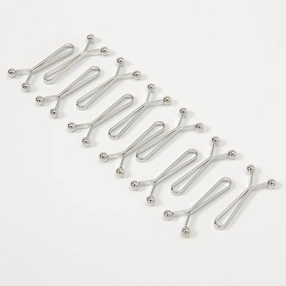 12pcs Jeans Skirts Detachable Buckle Adjustable Sleeve Clip For Pants Waist Tightening Sleeve Reduction Clip For Clothing Decor
