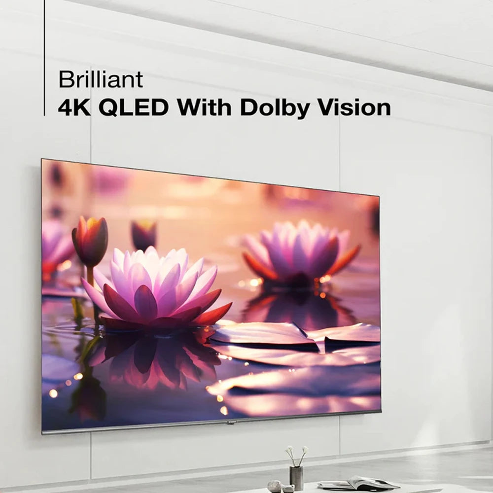 50 55 65 75 85 100 110 120 Inch 4K UHD Smart TV Frameless Android TV with WiFi for Gaming Streaming Home Cinema Television Pro