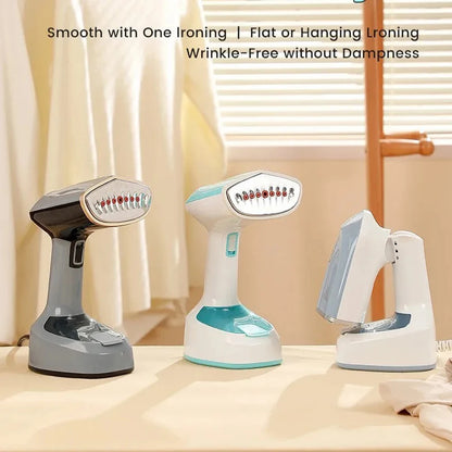 1500W Garment Steamers Fold Hand Holding Ironing Machine Fast-Heat Household Steam Handheld Fabric Steamer for Home Travelling