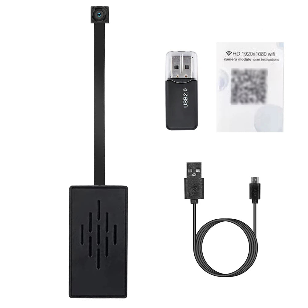 Mini Camera 1080P HD WiFi Camcorder DIY Portable Wireless Module Video Recorder Motion Detection P2P Camera Support Remote View