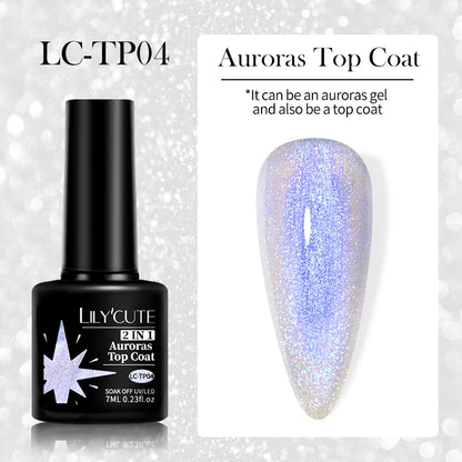 LILYCUTE Ancora Red Autumn Winter Gel Nail Polish Semi Permanent Soak Off UV LED Gel Varnish Manicure Nail Supplies