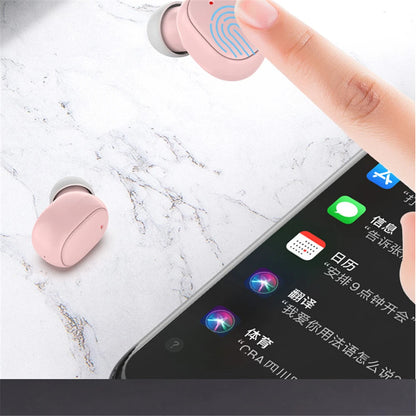 A6S Wireless Bluetooth Earphones - Sport Touch Control Headset With LED Display Stereo Sound For Xiaomi Huawei