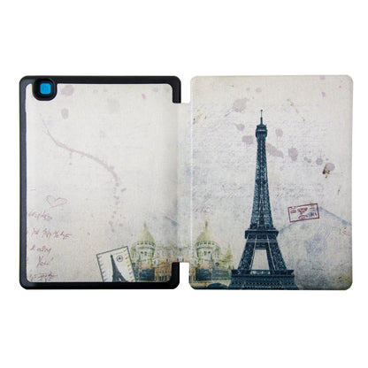 Leather Case for KOBO AURA  H2O EDITION 2 6.8 Inch eReader Funda Capa Slim Folio Magnetic Auto Wake Sleep Ebook Print Book Cover