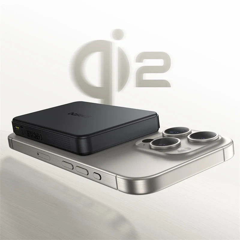 Baseus Qi2 Magnetic Power Bank 10000mah Fast Charge Powerbank Wireless Charging 22.5W External Battery Charger For iPhone 16 15