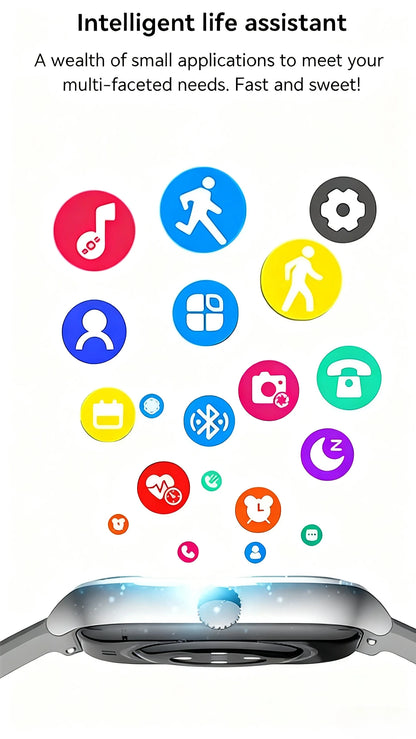 HOMEFISH H9 Intelligent Watch Bluetooth Call Remote Photography Sleep Monitoring Multiple Sports Modes Heart Rate Blood