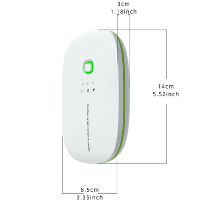 Plug in Ozone Generator Negative ion purifier Compact Size Purifying Air Eliminate Odor For Pet Room Toilet Kitchen US Plug