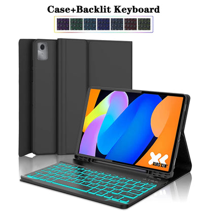 Tablet Case for Lenovo Xiaoxin Pad 11 lnch 2024 2025,Detachable  Keyboard Case for Lenovo Tab M11 / Idea Tab 11" with Pen Slot