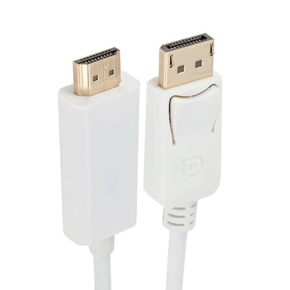 Dp To HDMI-compatible Cable 1.8m 1080 HD Adapter Cable Computer Monitor Cable Converts Large Dp To Hdmi For PC Laptop Projector