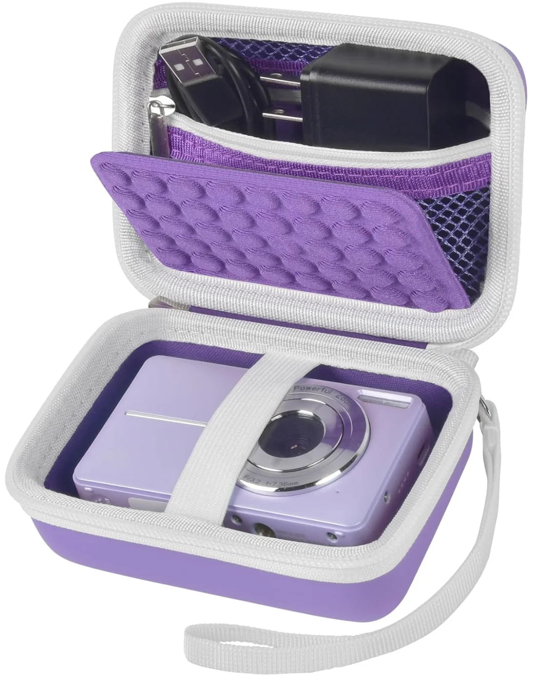 Vlogging Digital Camera Case Compatible with Sevenat/for AUTPIRLF/for Lecran/for AbergBest/for Aufoya/for Kodak Pixpro