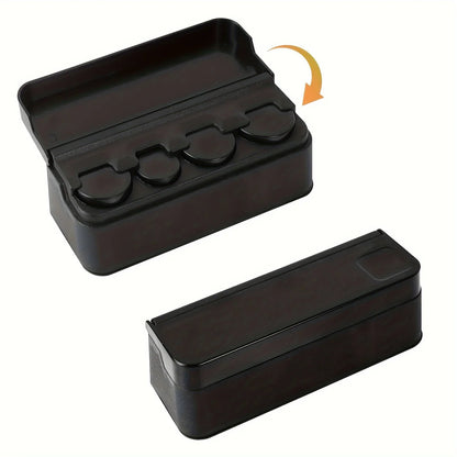 Car coin storage box - Suitable for home and car use - Money box - Universal for most car models to store and retrieve coins