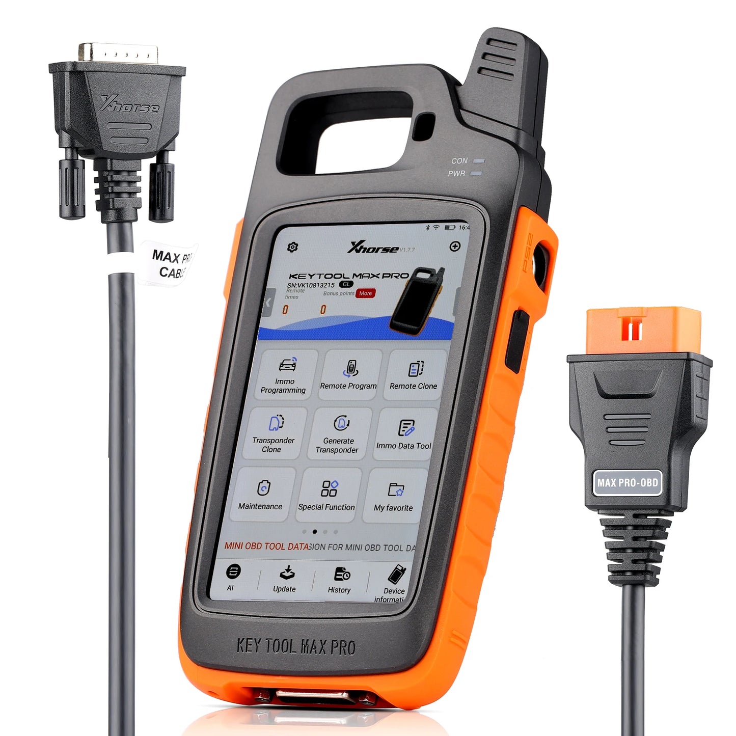 Xhorse VVDI Key Tool Max Pro with MINI OBD Tool Function Work with DOLPHIN XP-005, XP005L, Condor MINI Plus, MINI Plus II
