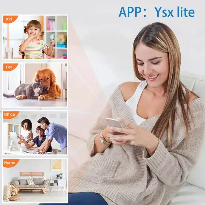 X5 Mini Camera 1080P Clear Night Vision Lightweight Portable Premium Cams Motion Detection Wireless WiFi Surveillance Cam 2026