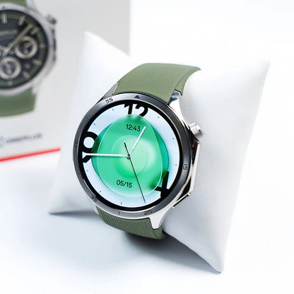2025 New OnePlus Watch 3 Global Version Smart Watch 1.50 inches AMOLED 32GB Memory Snapdragon W5 Wear OS by Google NFC IP68 5ATM
