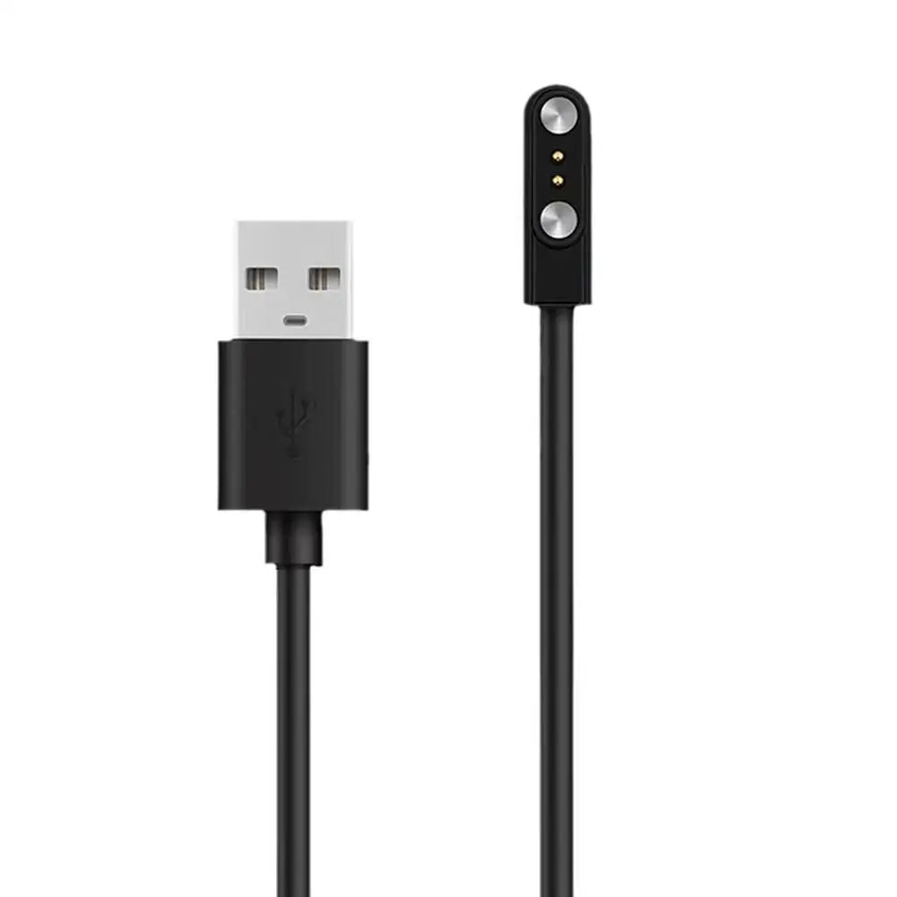 Magnetic Charge Charging Cable For Smart Watch For 2 Pins 2.84/4/7.62mm Distances Black Novel USB Power Charger Cables Universal