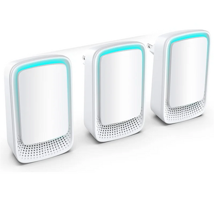 【NEW A39M】 Mini Air Cleaner For Home, Air Ionizers 3-Pack, Quiet Negative Generator Freshener For Bedroom,Office Kitchen EU