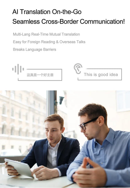 AI Smart Glasses 8K HD Photochromic Multifunction Translate Camera Glasse Bluetooth Calling Voice Assistant Music Player