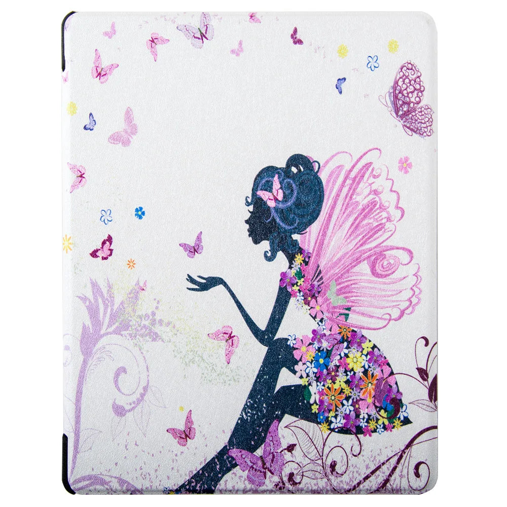 Leather Case for KOBO AURA  H2O EDITION 2 6.8 Inch eReader Funda Capa Slim Folio Magnetic Auto Wake Sleep Ebook Print Book Cover