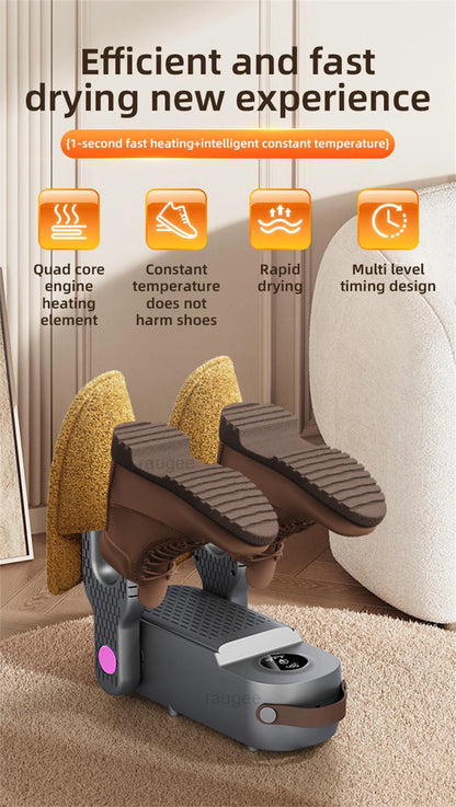 Shoe Dryer Smart Footwear Dryer Fast Drying Deodorizing Sterilizing Household Shoe Warmer with Heater Foldable Dry Sterilizer