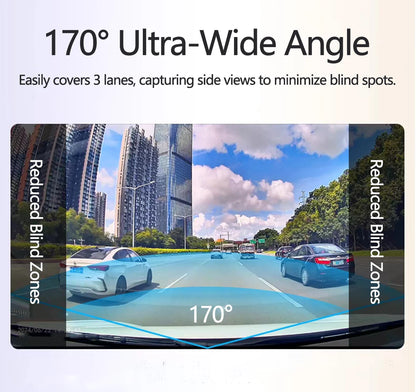 dashcam for car Black box Driving Video Recorders 4K WiFi Mini Front Camera Dash Cam 24H Parking Monitor Car Recording camera