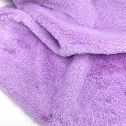 1Pcs 50/80/160cm Faux Rabbit Fur Fabric 100% Polyester 10mm Pile Super Soft Plush Fabric For Handmade Stuffed Toys Sewing Fabric