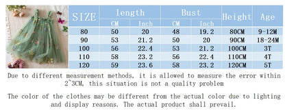 Girls' Dresses Summer Floral Tulle Strapless Baby Girls Dress Cute Princess-Style Weddings Baby Dress Baby Girl Clothing