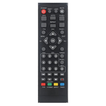Advanced Remote for DVB-T2, Perfect for HDTV & Smart Set-top Box