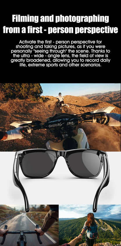 Xiaomi 4K AI Camera Glasses 800MP Multifunctional Photochromic Smart Glasses Bluetooth Calling Photo Video Music Translation New