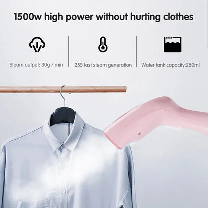 KONKA Handheld Garment Steamer 1500w Vertical Steam iron For Clothes Portable Home&Travel 15s Fast-Heat Home Appliance