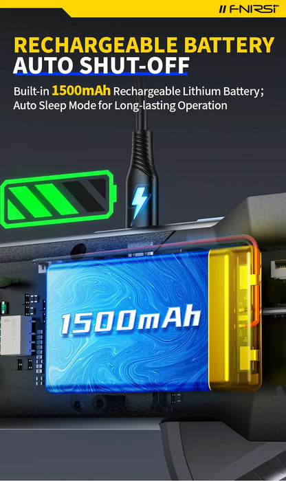 FNIRSI DMC-100 зажимный, 10000 отсчётов, ток AC/DC до 600А, USB зарядка